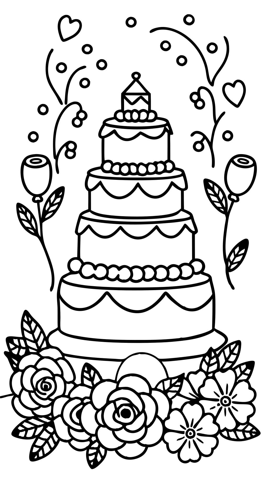 wedding coloring book pages